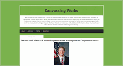 Desktop Screenshot of canvassingworks.org