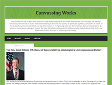 Tablet Screenshot of canvassingworks.org